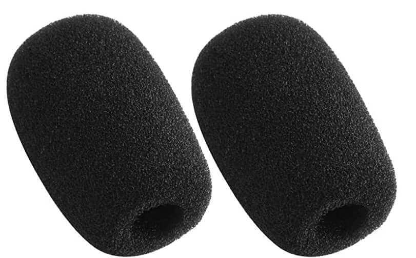 Replacement Foam Covers for Sena SPH10, 2Talk, and Expand Boom Mic