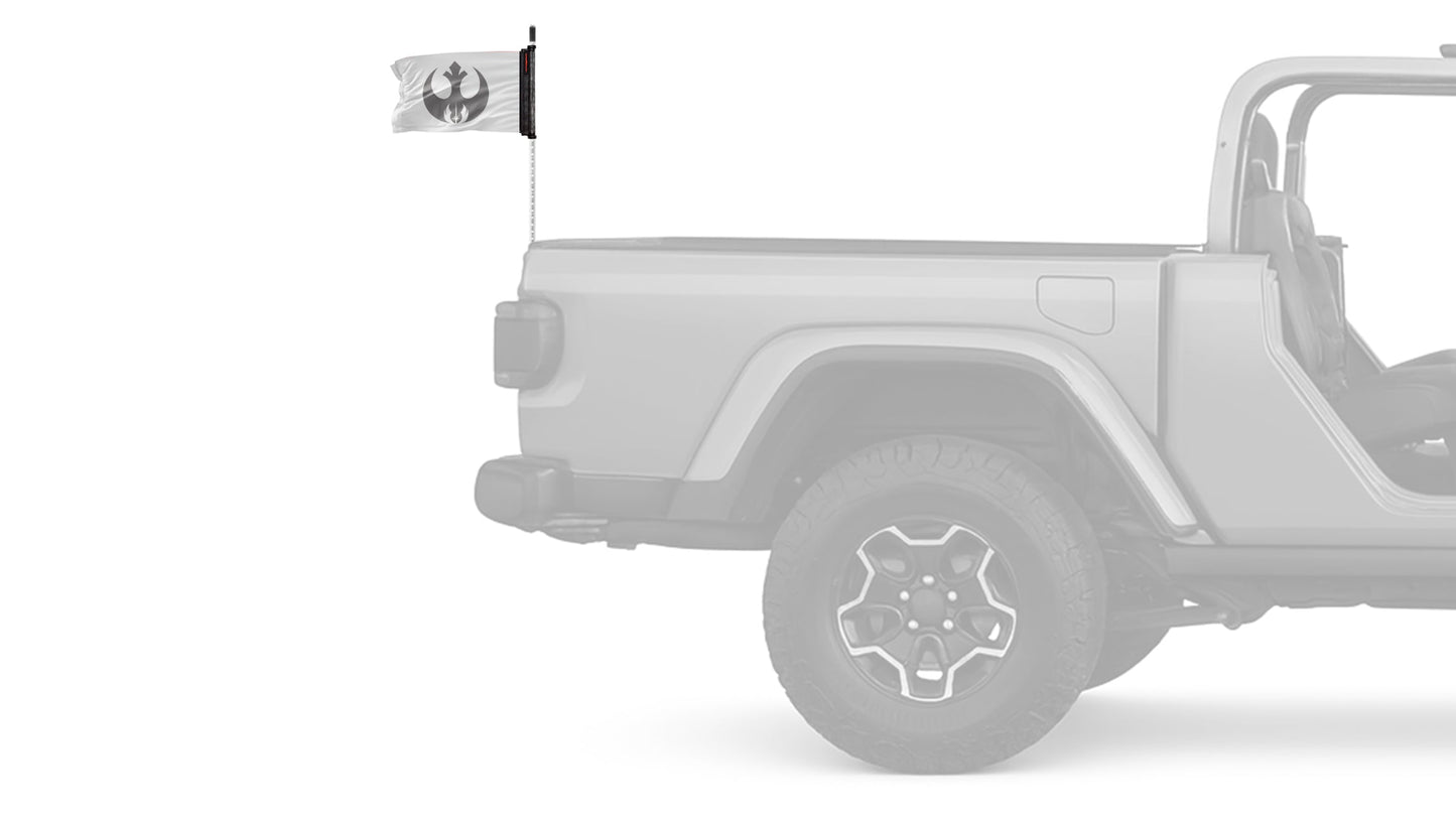 Star Wars Jedi Order 12"x18" Forever Wave Flag for Jeep Wrangler CJ-7 and CJ-8 1976-1986