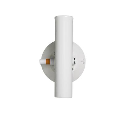 Aluminum Rod Holder - White Powder Coat