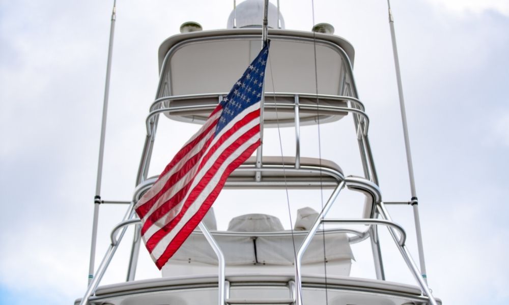 Yacht Flag Etiquette How To Fly Flags on a Boat Innovative Marine Group