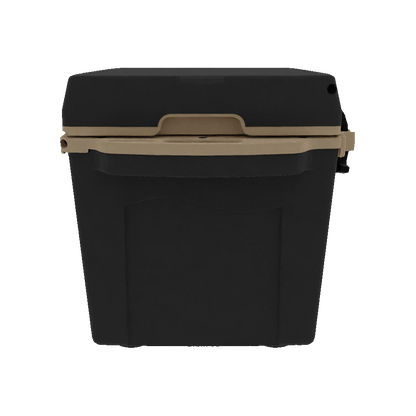 Taiga Coolers 27 Quart Black and Tan Cooler