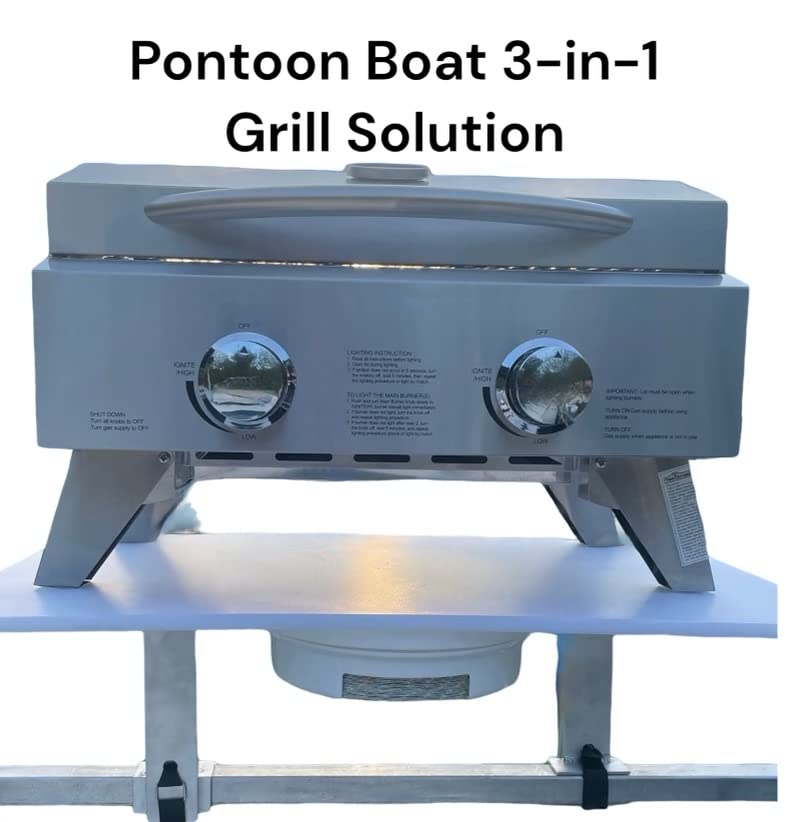 Pontoon Boat Three in One Grill Solution