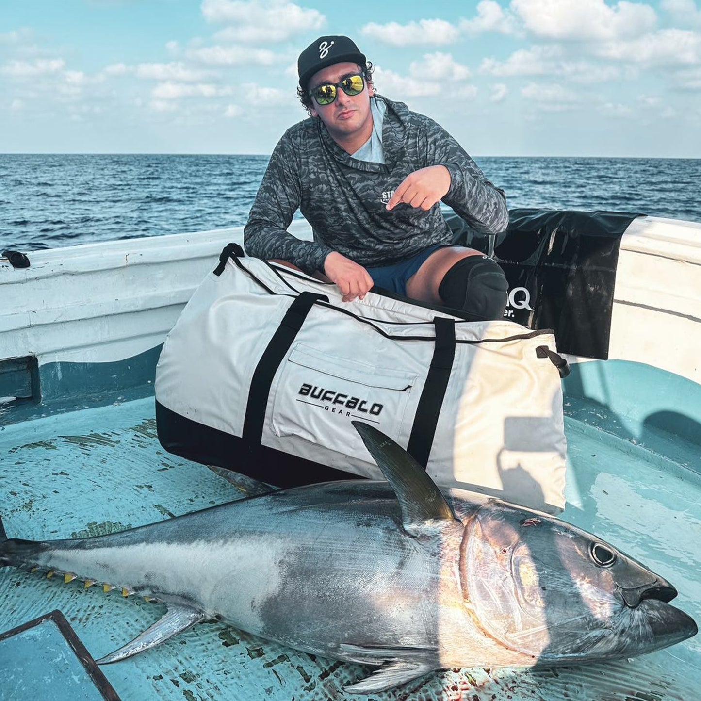 105QT Fish Cooler Bag with YKK Zipper