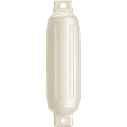 Polyform G-1 Twin Eye Fender 3.5" x 12.8" - Metallic White [G-1 METALLIC WHITE]