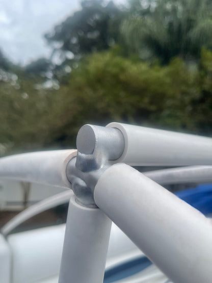 Pontoon Boat Aluminum 4-Way Support Solution