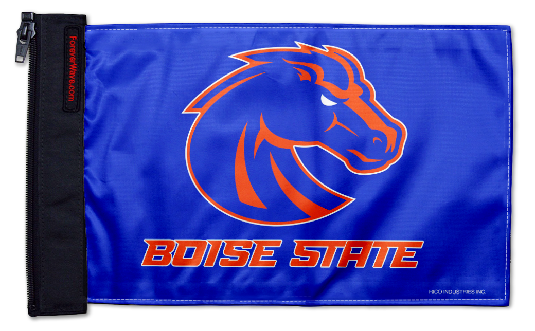 Boise State 11"x17" Forever Wave Flag for Bronco