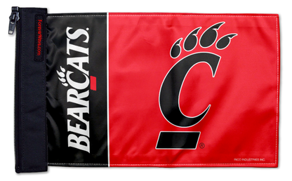 Cincinnati Bearcats 11"x17" Forever Wave Flag for Jeep Wrangler YJ 1986-1995