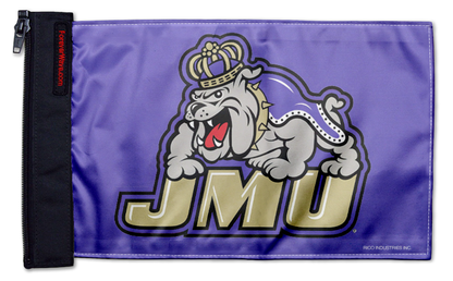 James Madison University 11"x17" Forever Wave Flag for Jeep Wrangler CJ-7 and CJ-8 1976-1986