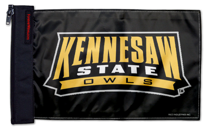 Kennesaw State 11"x17" Forever Wave Flag for Jeep Wrangler JKU 4-Door 2007-2018