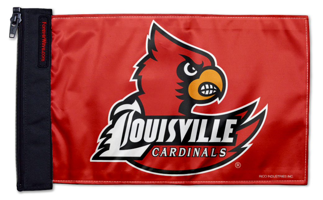 Louisville 11"x17" Forever Wave Flag for Jeep Wrangler JLU 4-Door 2018-Present