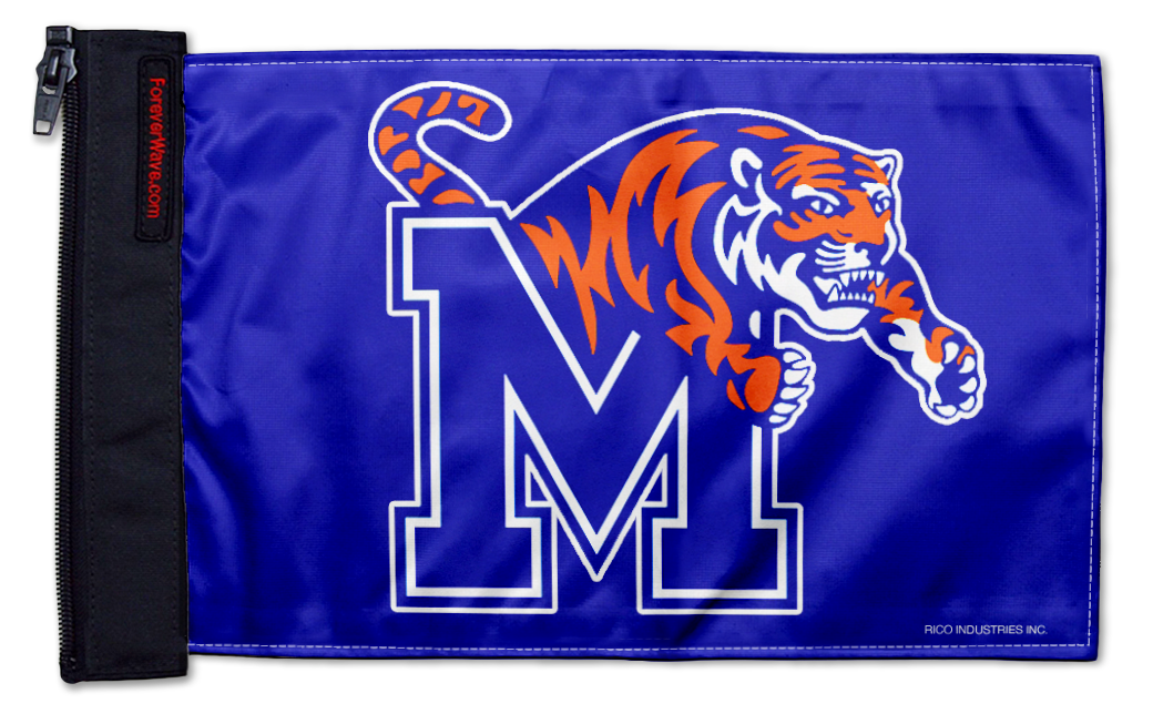 Memphis 11"x17" Forever Wave Flag for Jeep Wrangler LJ 2003-2006