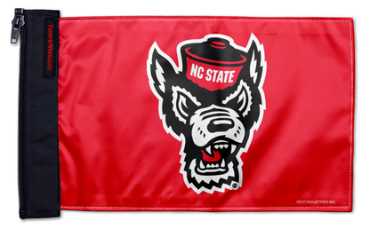 North Carolina State 11"x17" Forever Wave Flag for Jeep Wrangler TJ 1996-2006