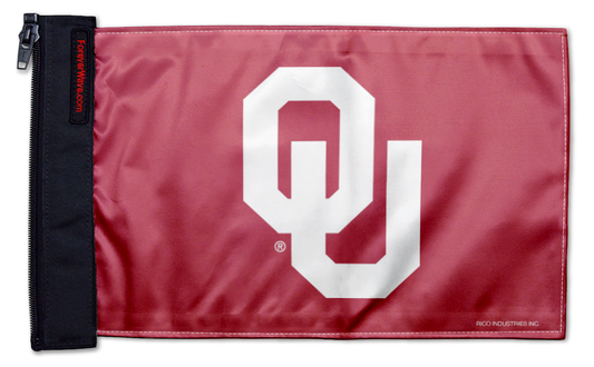 Oklahoma 11"x17" Forever Wave Flag for Jeep Wrangler JLU 4-Door 2018-Present