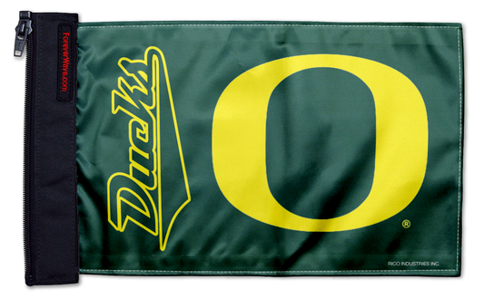 Oregon 11"x17" Forever Wave Flag for Jeep Wrangler JKU 4-Door 2007-2018