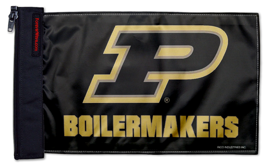 Purdue 11"x17" Forever Wave Flag for Jeep Wrangler JLU 4-Door 2018-Present