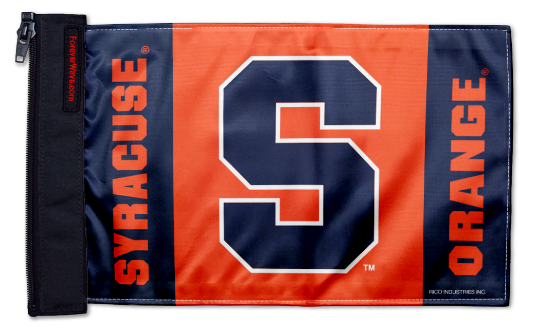Syracuse 11"x17" Forever Wave Flag for Jeep Wrangler JKU 4-Door 2007-2018