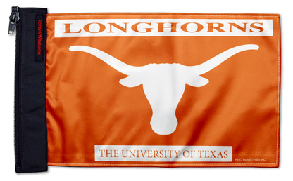 Texas Longhorns 11"x17" Forever Wave Flag for Jeep Wrangler JKU 4-Door 2007-2018