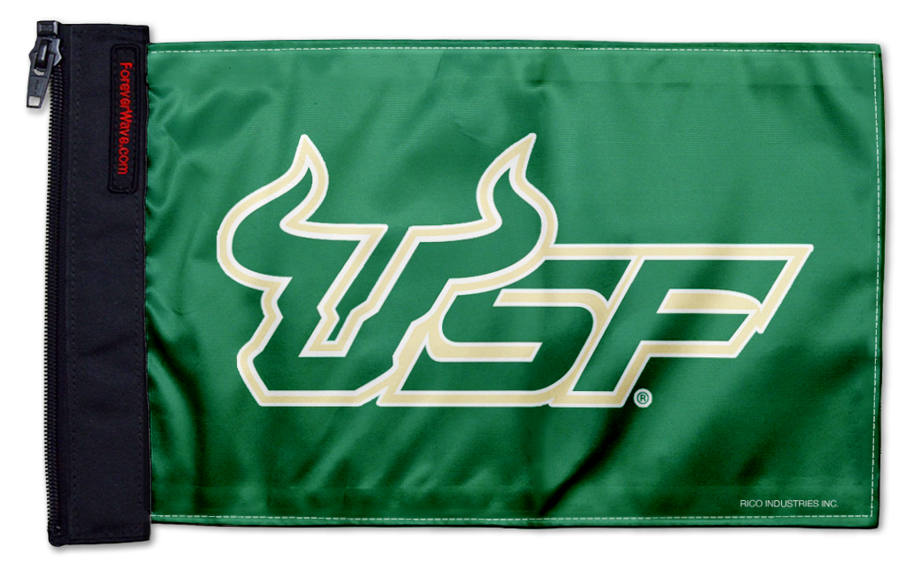 South Florida 11"x17" Forever Wave Flag for Jeep Wrangler JL 2-Door 2018-Present