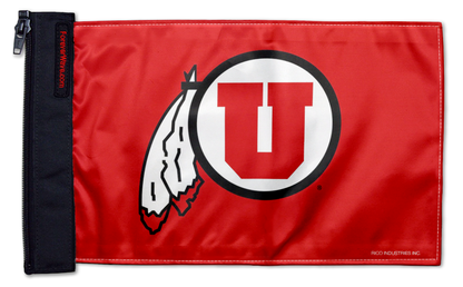 Utah 11"x17" Forever Wave Flag for Jeep Wrangler JKU 4-Door 2007-2018