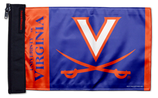 UVA 11"x17" Forever Wave Flag for Jeep Wrangler JLU 4-Door 2018-Present