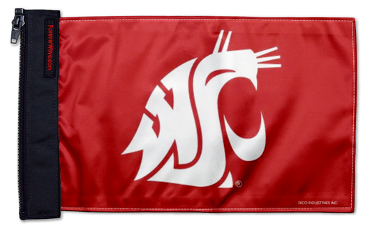 Washington State 11"x17" Forever Wave Flag for Jeep Wrangler JKU 4-Door 2007-2018