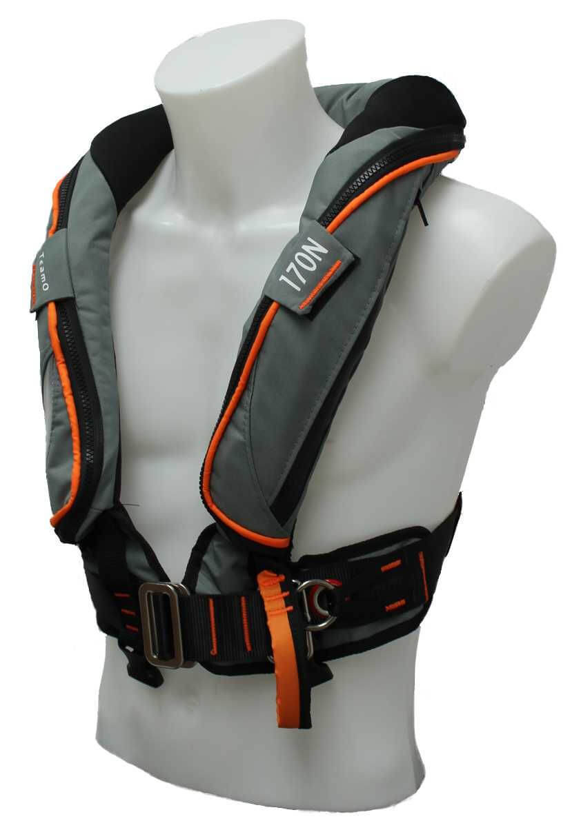 TeamO Offshore Inflatable PFD Pro Sensor - Backtow™ Pro Sensor Grey