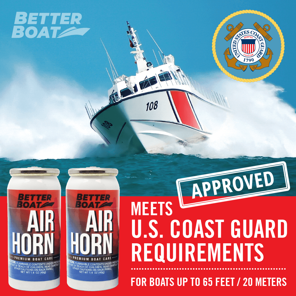 2 Pack Air Horn Refills for 1.4 Ounce Horn