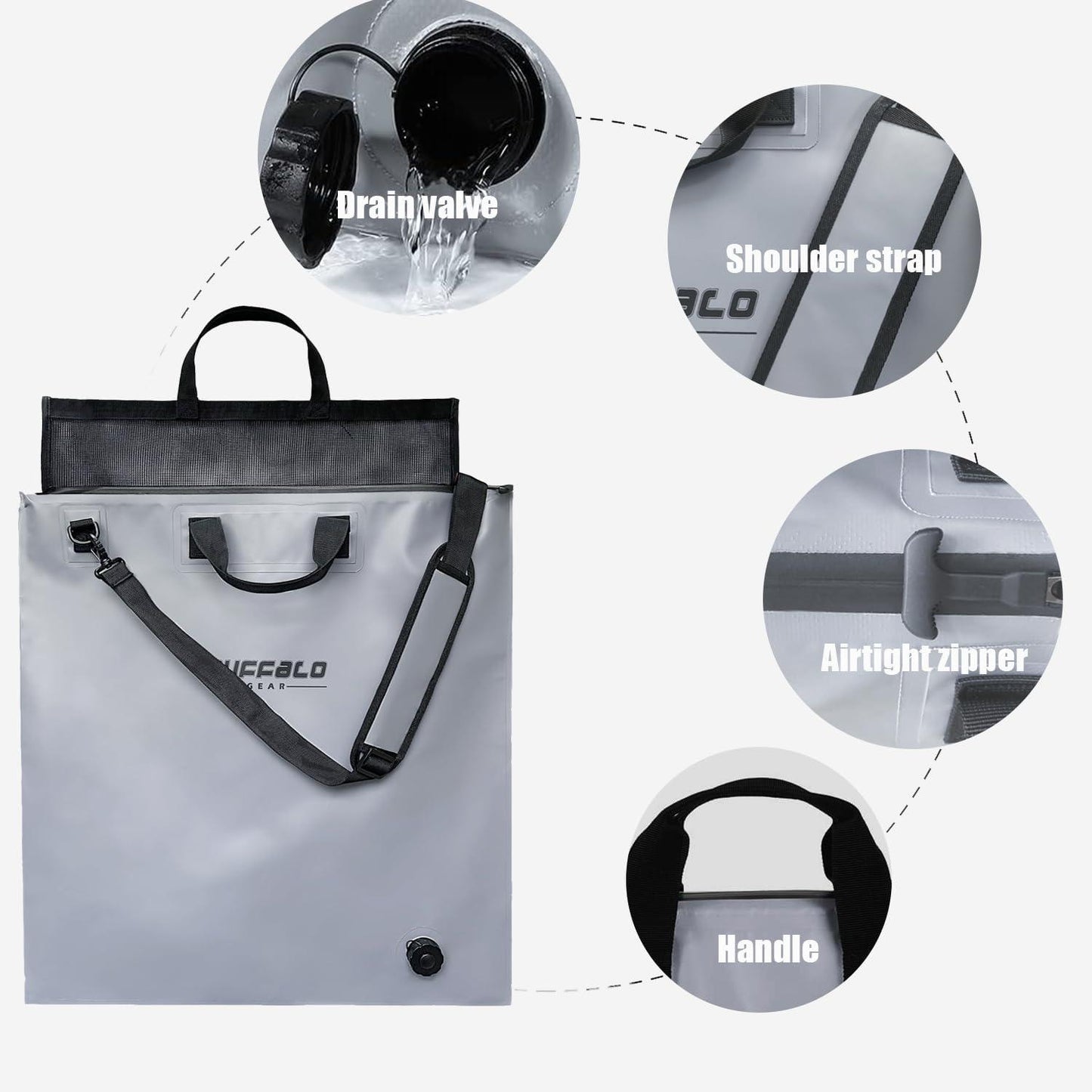 25'' Tournament Weigh in Bag with Separate Mesh Insert