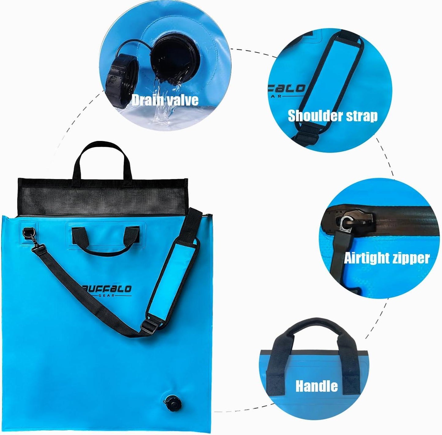 25'' Tournament Weigh in Bag with Separate Mesh Insert