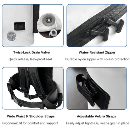 31QT Fish Cooler Backpack, Kill Backpack