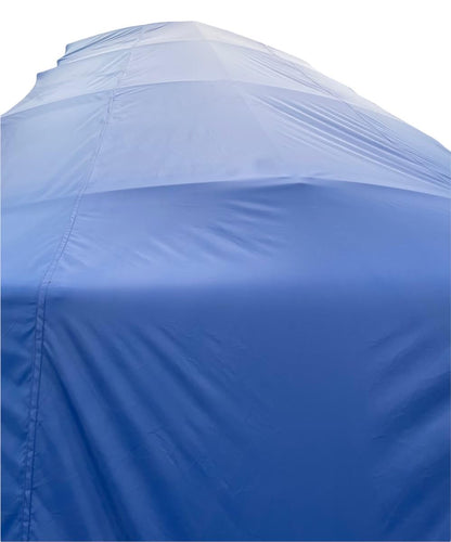 18′-22′ Ultimate Pontoon Boat Canvas Solution with 9″ Rise.