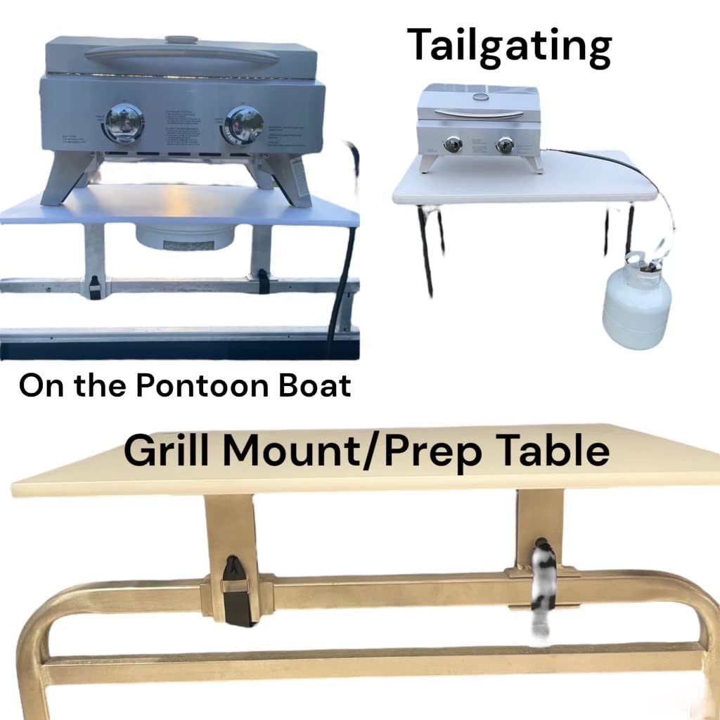 Pontoon Boat Three in One Grill Solution