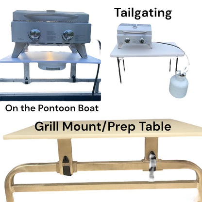 Pontoon Boat Three in One Grill Solution