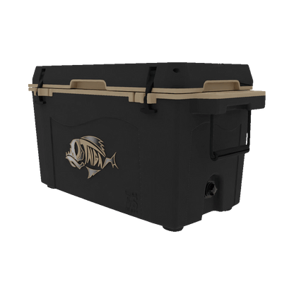 Taiga Coolers 55 Quart Black and Tan Cooler
