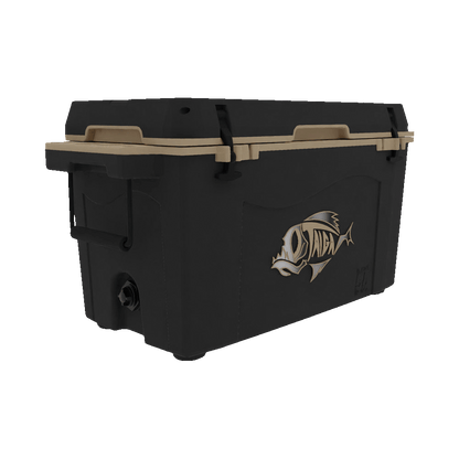 Taiga Coolers 55 Quart Black and Tan Cooler