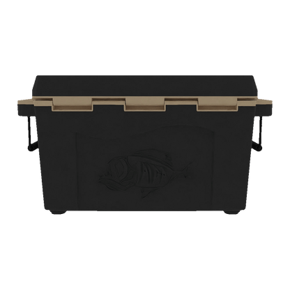 Taiga Coolers 55 Quart Black and Tan Cooler