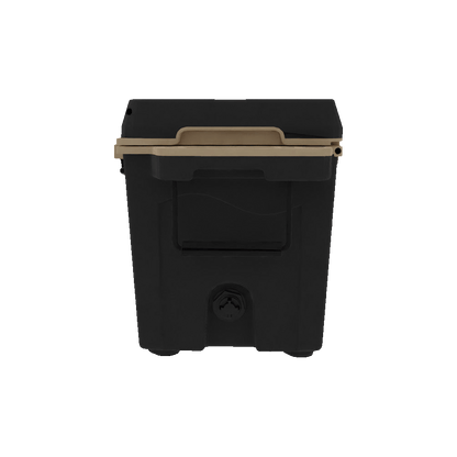 Taiga Coolers 55 Quart Black and Tan Cooler