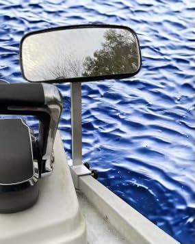 Pontoon Boat 15" Rail Mount Rearview Mirror