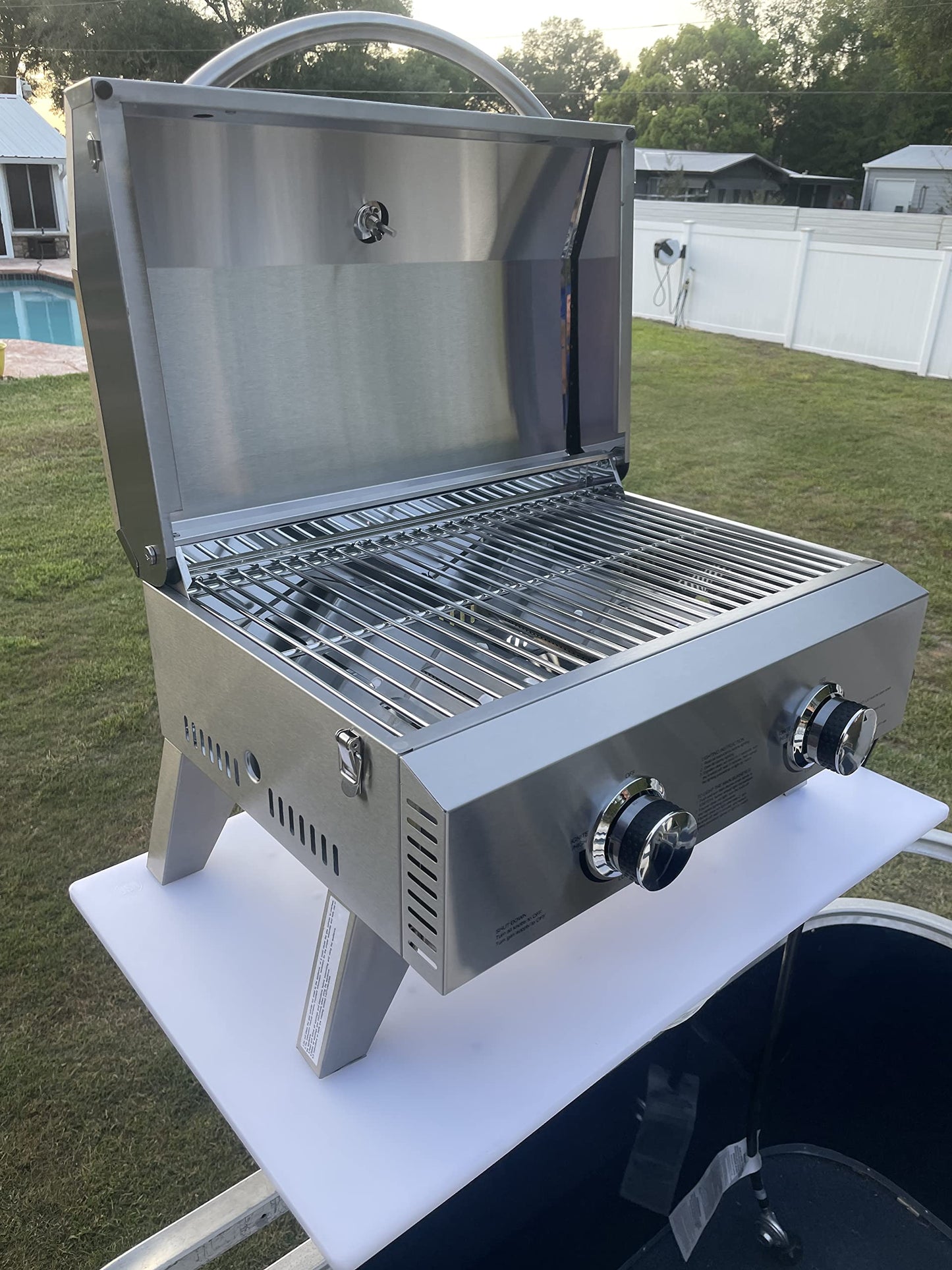 Pontoon Boat Three in One Grill Solution