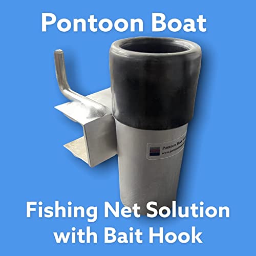 Pontoon Boat Fishing Net Solution with Bait Hook