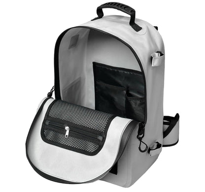 27QT Waterproof Fishing Backpack with Rod Holder