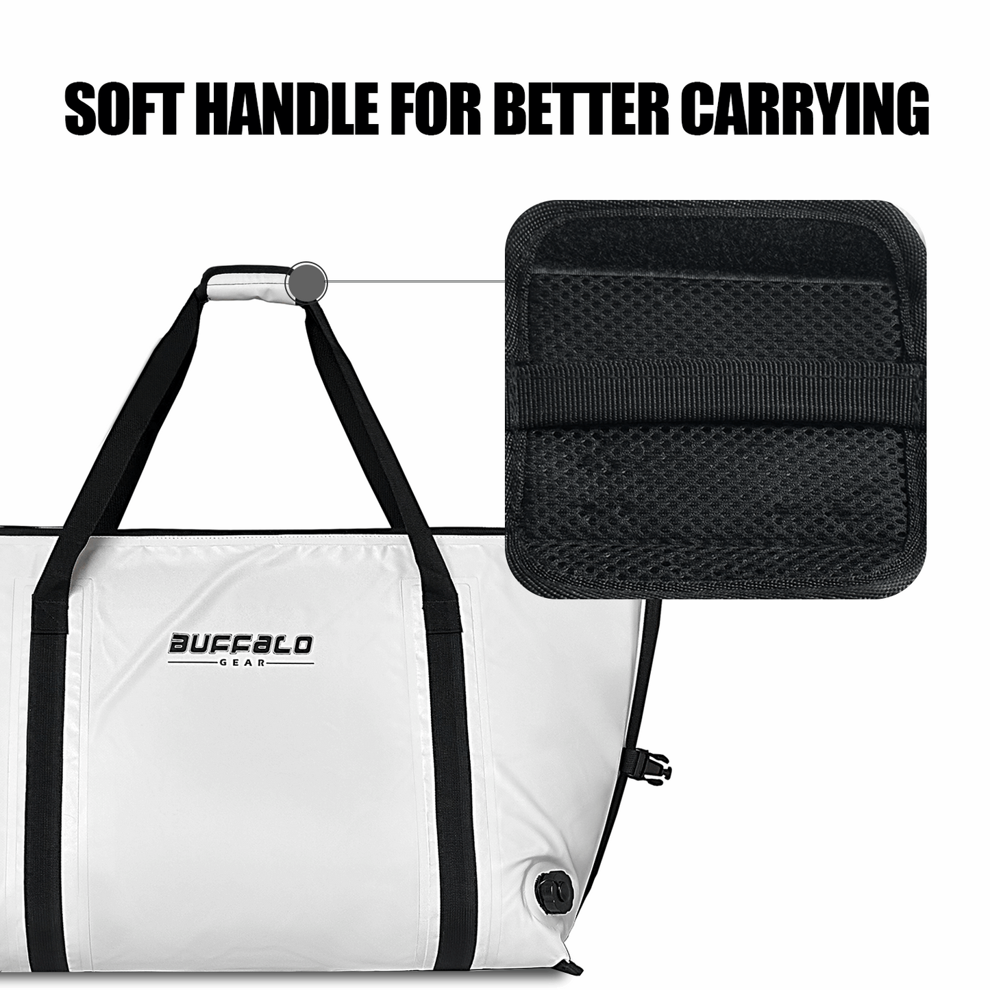 58QT Fish Cooler Bag With Flat Bottom