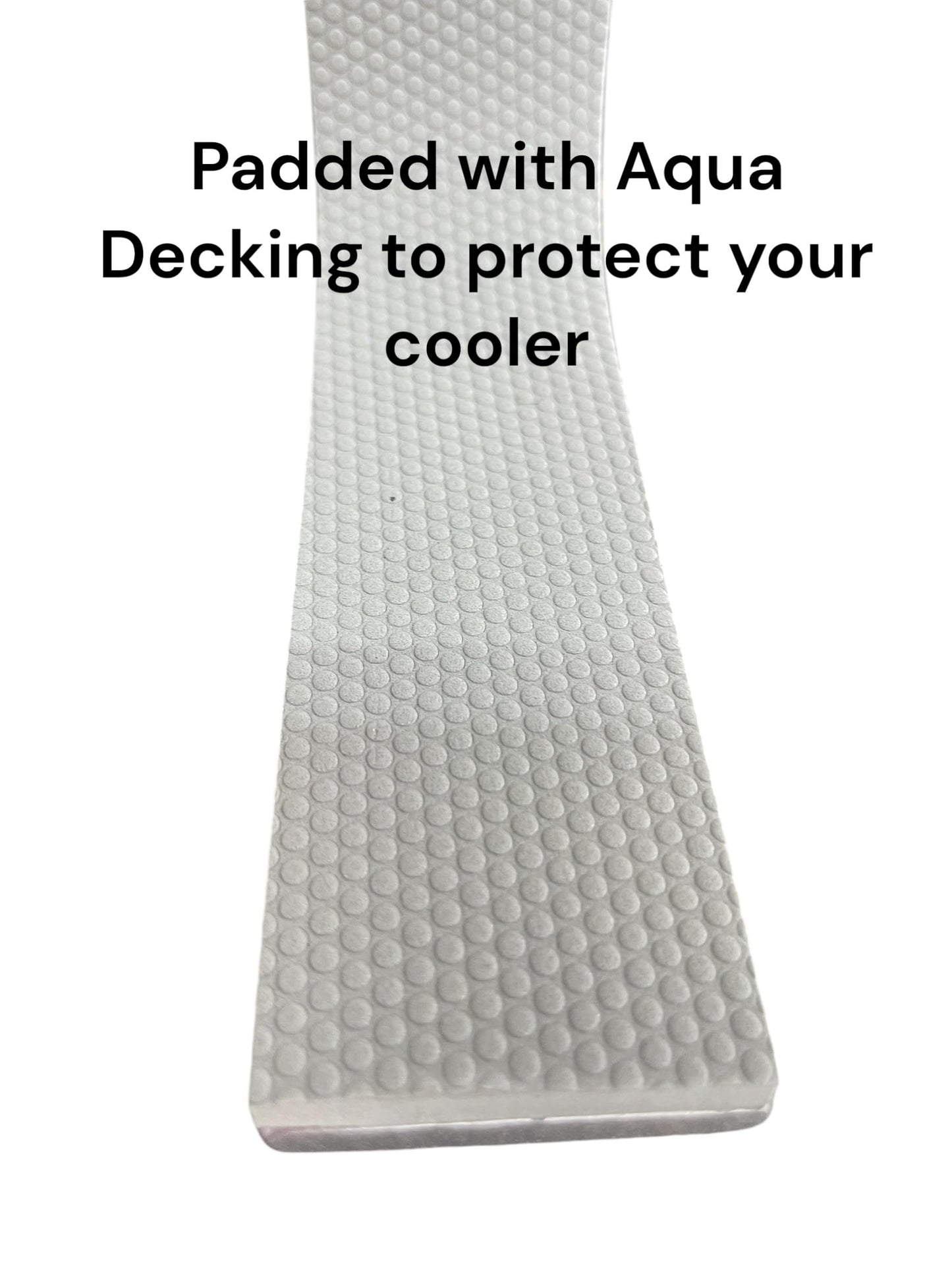 Pontoon Boat Super Cooler Solution with Storage Rack