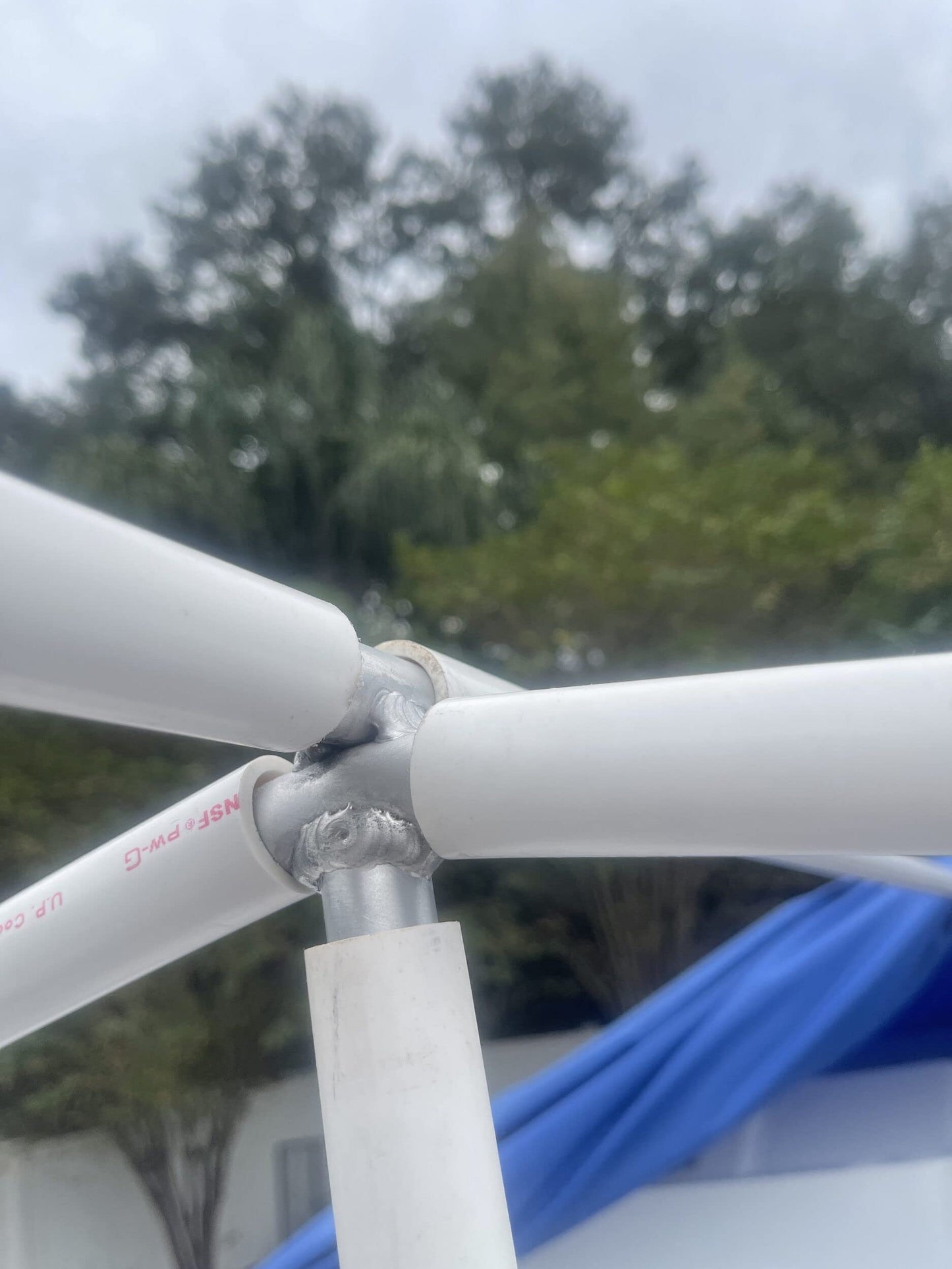 Pontoon Boat Aluminum 5-Way Support Solution