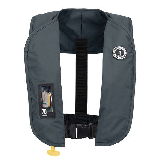 Mustang MIT 70 Manual Inflatable PFD - Admiral Grey [MD4041-191-0-202]
