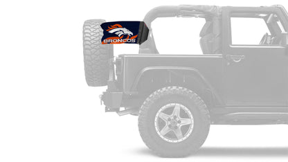 Denver Broncos 11"x17" Forever Wave Flag for Jeep Wrangler JK 2-Door 2007-2018