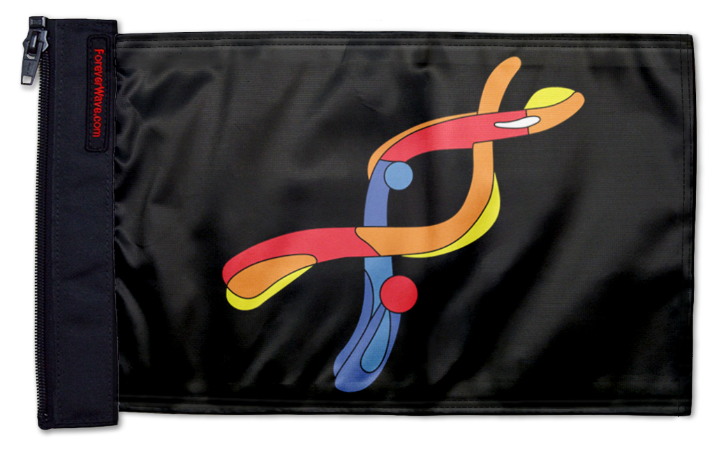 DYRK1A 12"x18" Forever Wave Flag for Bronco