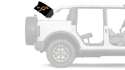 DYRK1A 12"x18" Forever Wave Flag for Bronco
