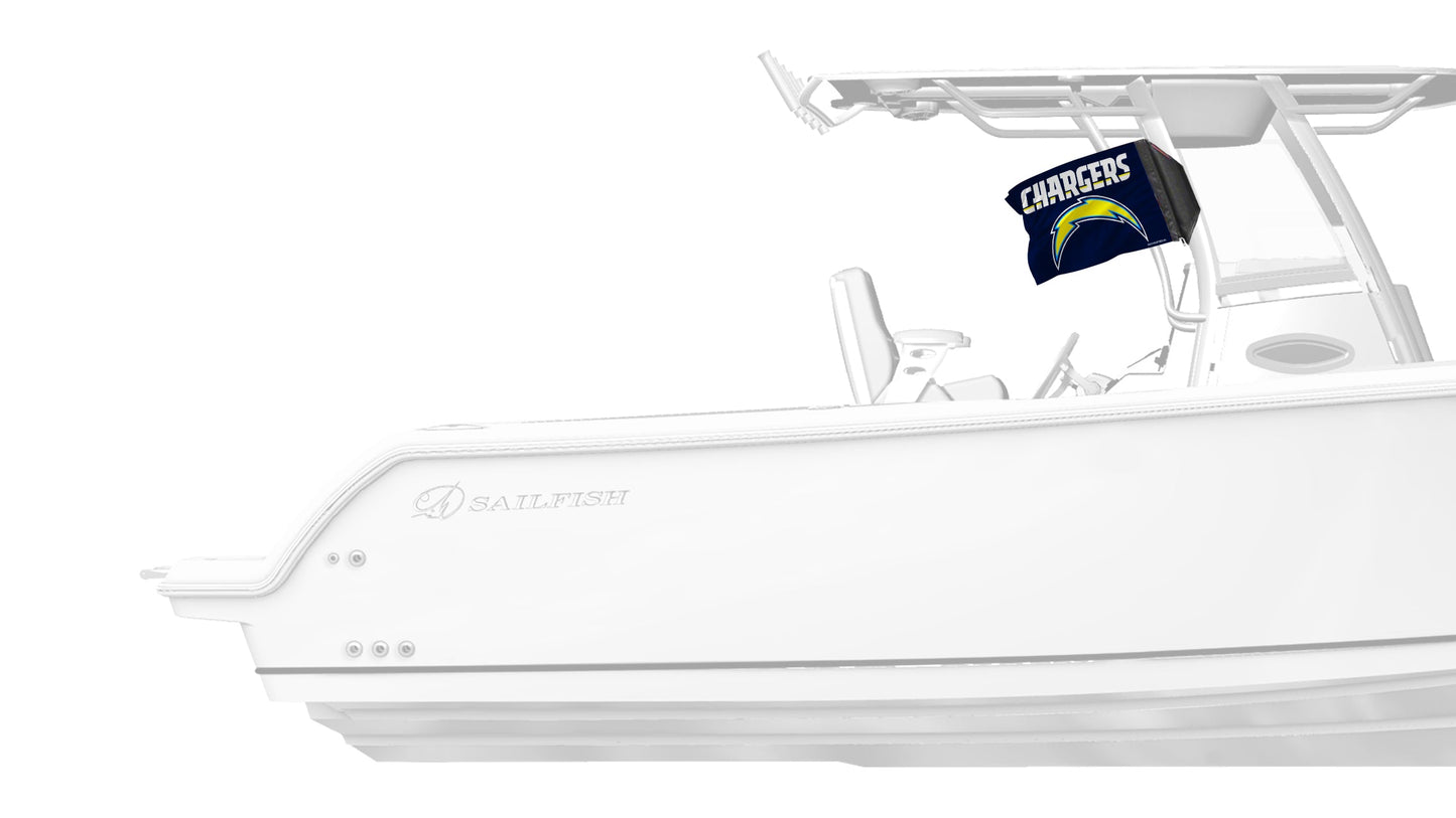 Los Angeles Chargers 11"x17" Forever Wave Flag