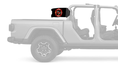 Fire Department 12"x18" Forever Wave Flag